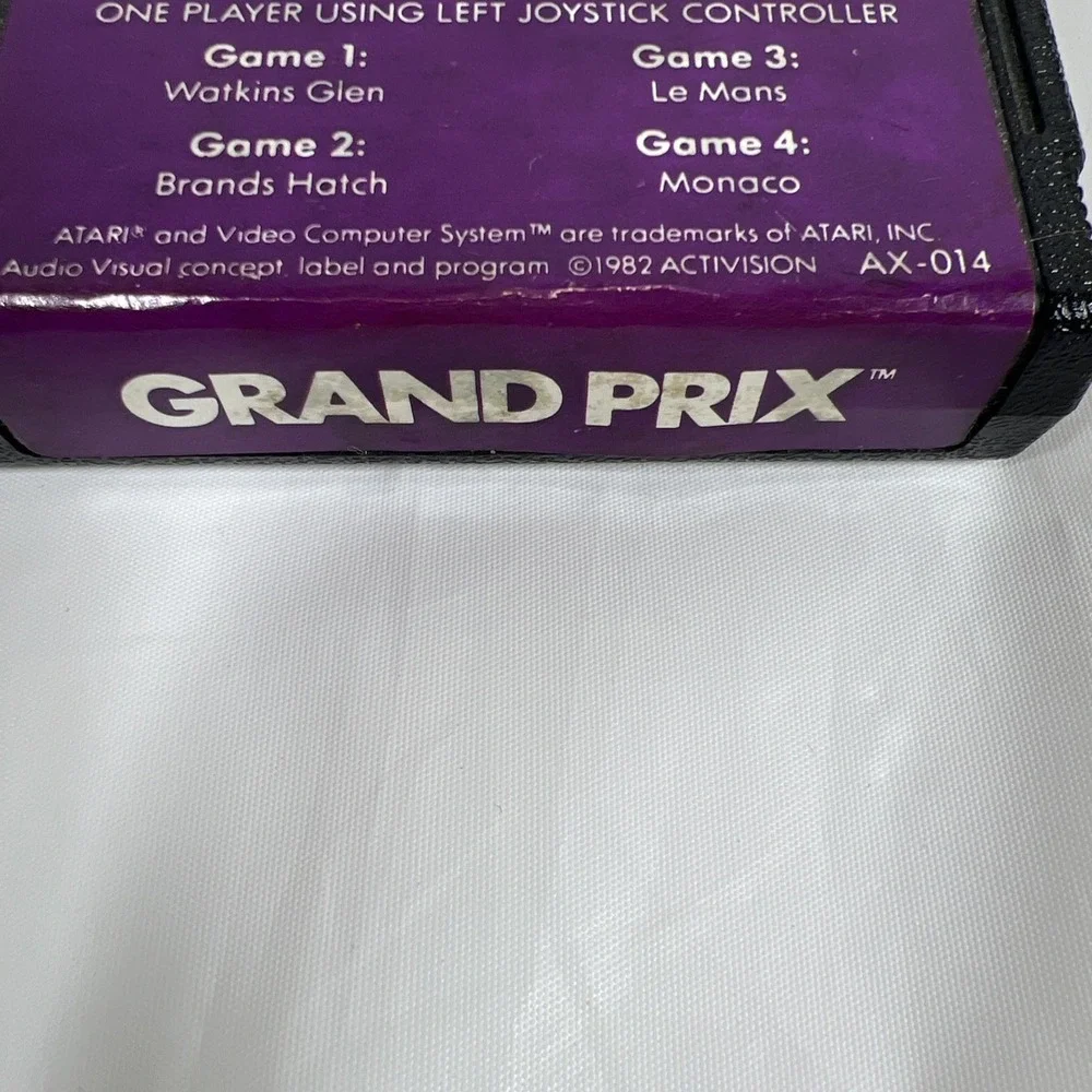 Atari 2600 Grand Prix Not‎ Tested